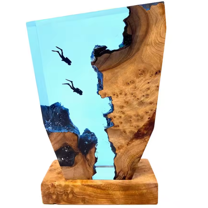 Glow Divers Night Light – Enchanting Ocean-Themed Lighting for Bedroom or Desk 4