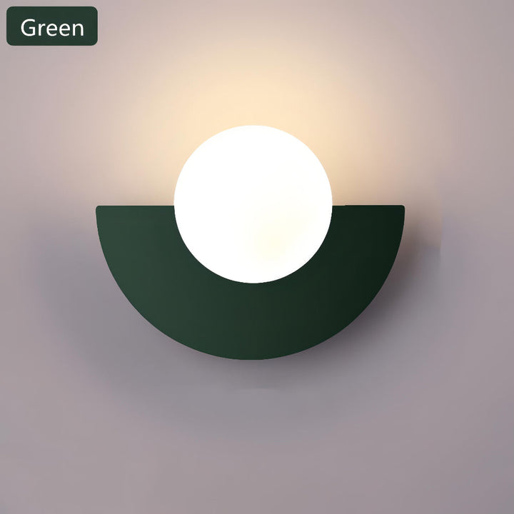 Half-Moon LED Wall Light – Scandinavian Sconce for Modern Interiors 8
