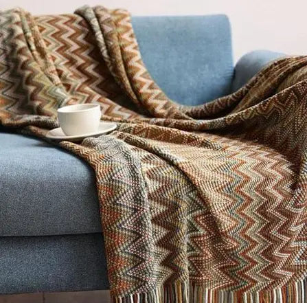 Hand Knitted Blanket for Cozy Comfort – Perfect for Living Room or Bedroom 8