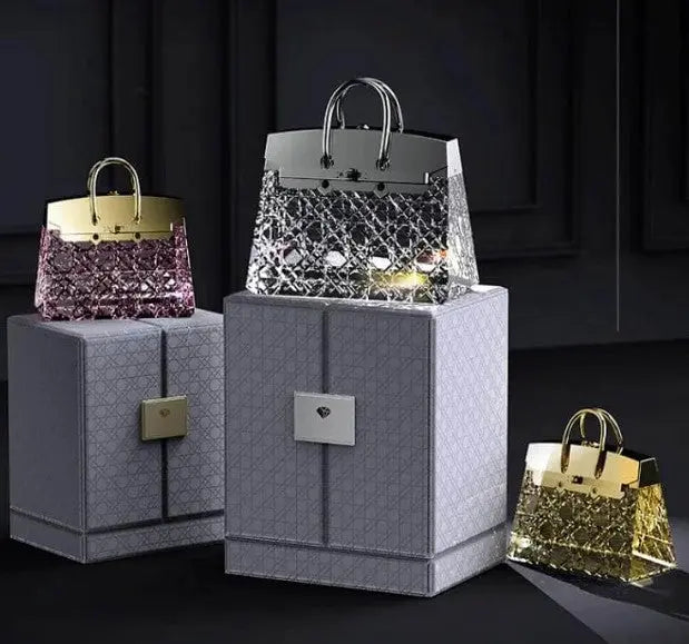 Handcrafted Crystal Bag Lamp – Elegant Lighting for Home or Gift 1