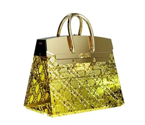 Handcrafted Crystal Bag Lamp – Elegant Lighting for Home or Gift 10