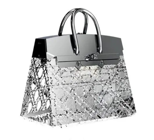 Handcrafted Crystal Bag Lamp – Elegant Lighting for Home or Gift 11