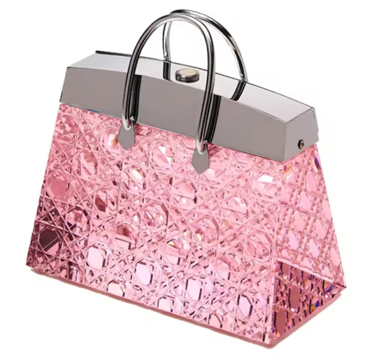 Handcrafted Crystal Bag Lamp – Elegant Lighting for Home or Gift 9