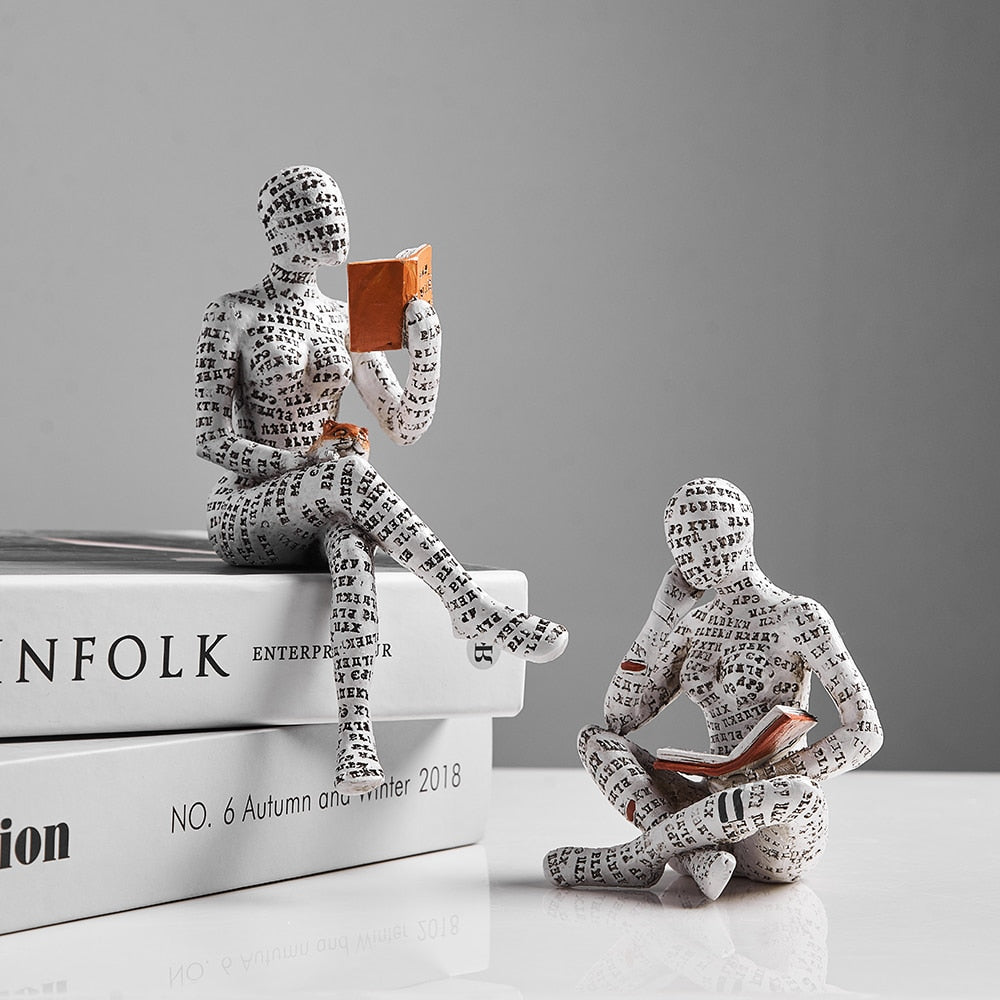Handcrafted Humanoid Sculptures – Unique Decorative Figurines for Home Decor or Gift 2