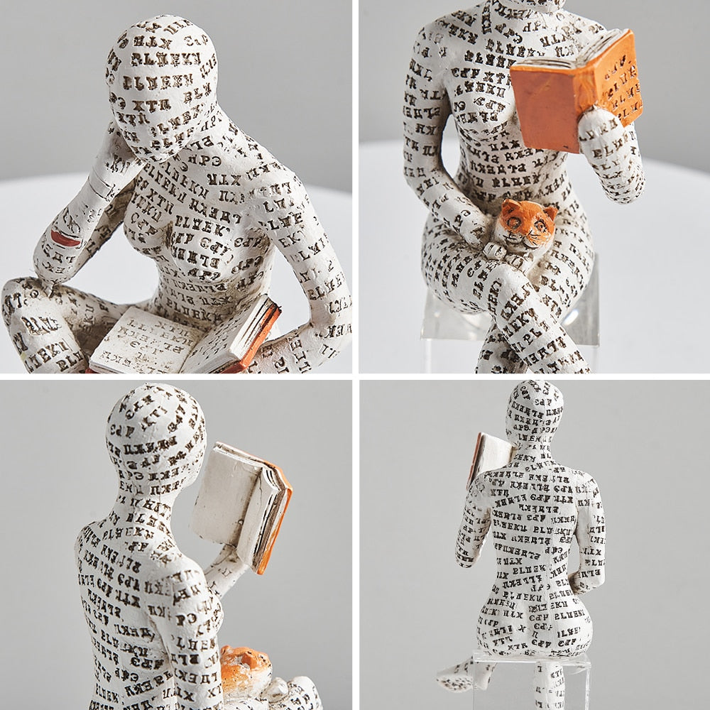 Handcrafted Humanoid Sculptures – Unique Decorative Figurines for Home Decor or Gift 5