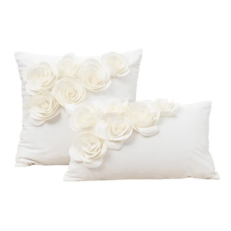 Handmade 3D Rose Velvet Cushion Cover – Luxurious Decor for Home or Special Occasions 12
