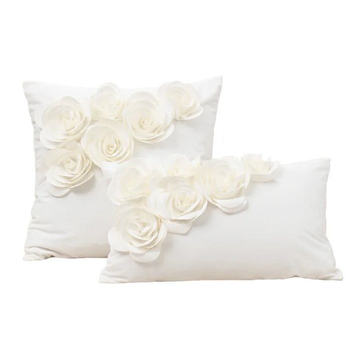 Handmade 3D Rose Velvet Cushion Cover – Luxurious Decor for Home or Special Occasions 12
