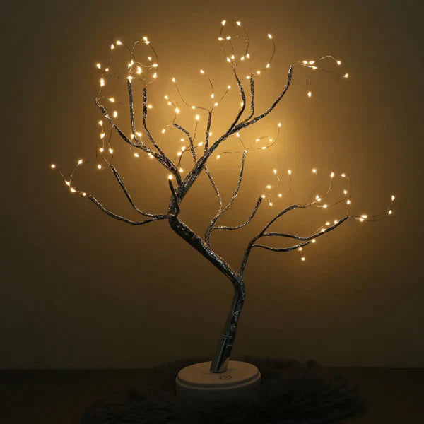 Handmade LED Table Lamp with 108 Lights – Battery Operated for Bedroom or Relaxing Ambiance 3