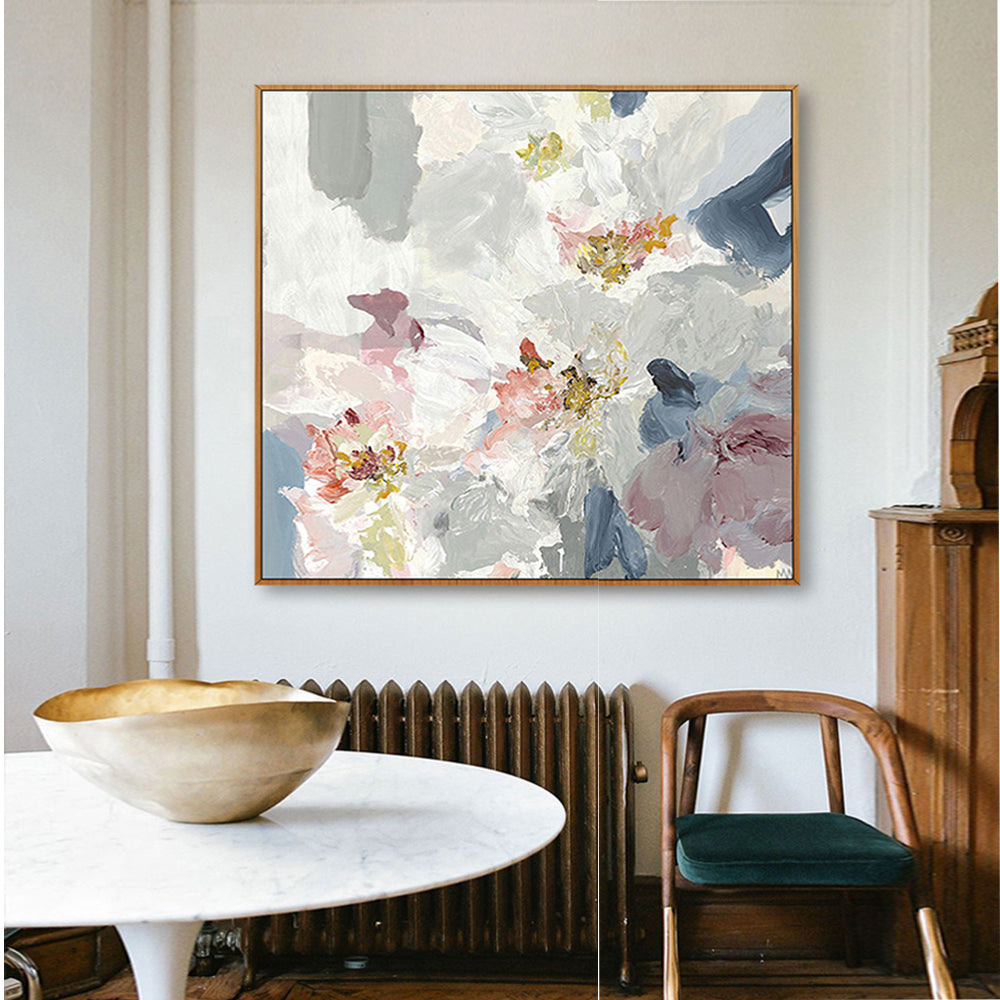 Handmade Smoke Painting on Cotton Canvas – Unique Art for Home Decor 4