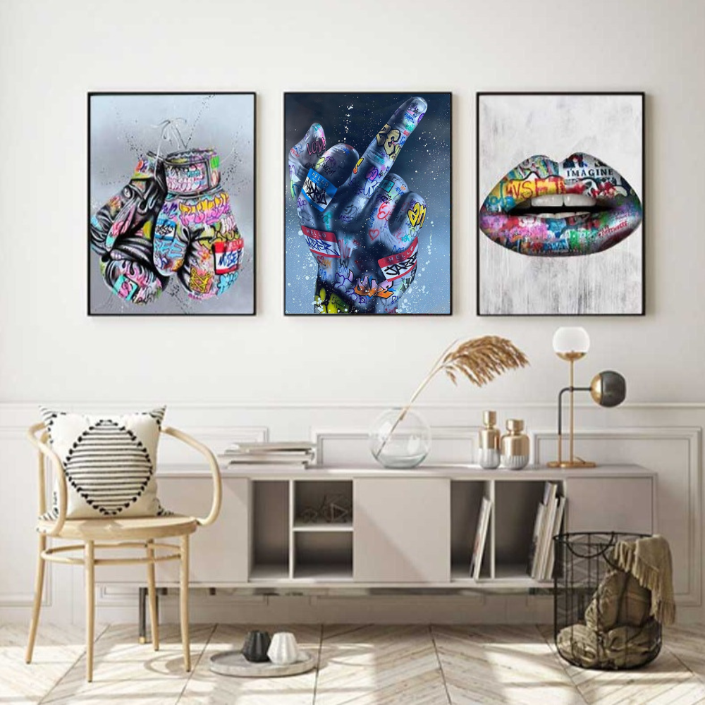 High Definition Graffiti Canvas Art – Vibrant Wall Decor for Home or Office 2