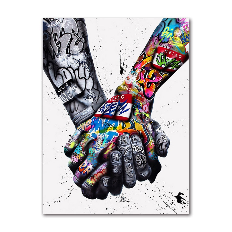 High Definition Graffiti Canvas Art – Vibrant Wall Decor for Home or Office 5