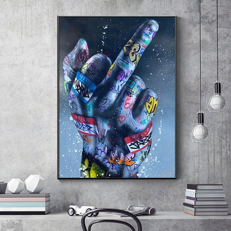 High Definition Graffiti Canvas Art – Vibrant Wall Decor for Home or Office 6