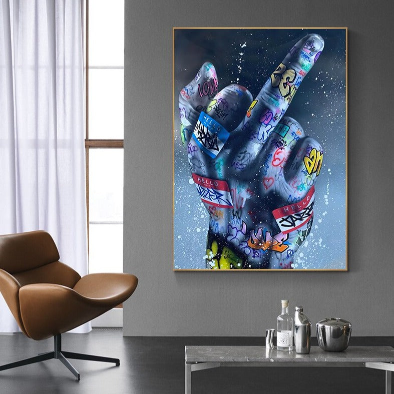 High Definition Graffiti Canvas Art – Vibrant Wall Decor for Home or Office 7