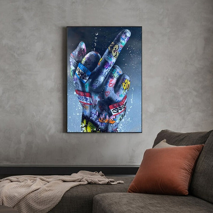 High Definition Graffiti Canvas Art – Vibrant Wall Decor for Home or Office 8