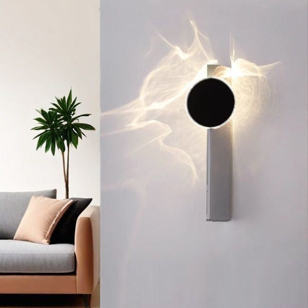 Modern Minimalist Round LED Wall Sconce – Stylish Lighting for Bedroom or Corridor