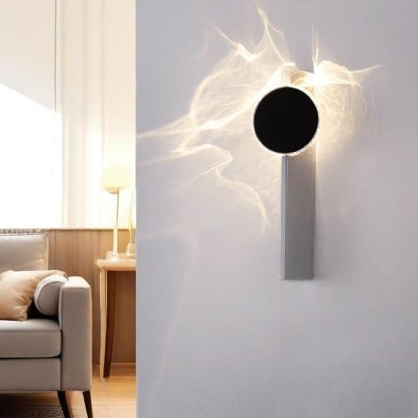 Modern Minimalist Round LED Wall Sconce – Stylish Lighting for Bedroom or Corridor
