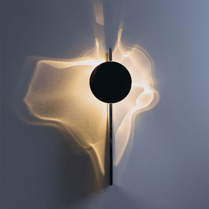 Modern Minimalist Round LED Wall Sconce – Stylish Lighting for Bedroom or Corridor