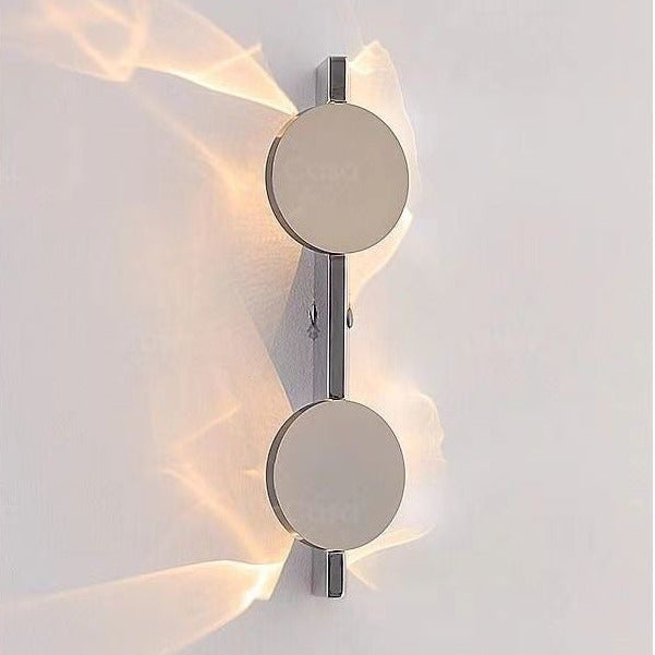 Modern Minimalist Round LED Wall Sconce – Stylish Lighting for Bedroom or Corridor