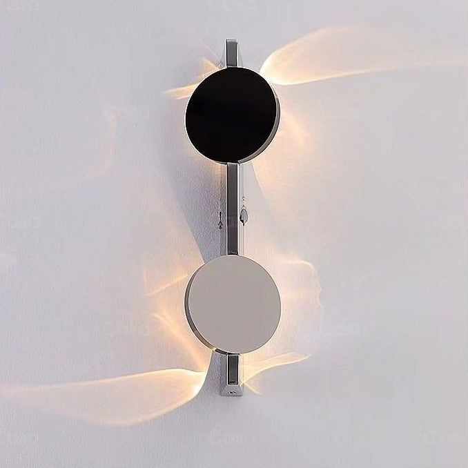 Modern Minimalist Round LED Wall Sconce – Stylish Lighting for Bedroom or Corridor