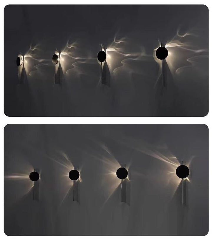 Modern Minimalist Round LED Wall Sconce – Stylish Lighting for Bedroom or Corridor