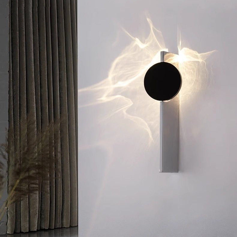 Modern Minimalist Round LED Wall Sconce – Stylish Lighting for Bedroom or Corridor