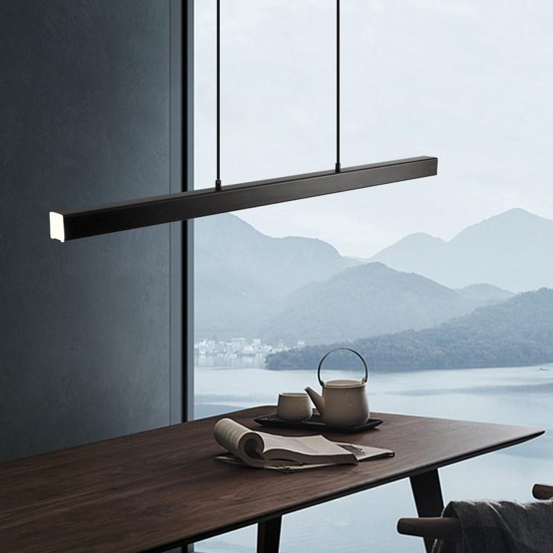 Industrial Black Pendant Light – Modern Kitchen Pendant Lighting for Dining or Office Spaces 2