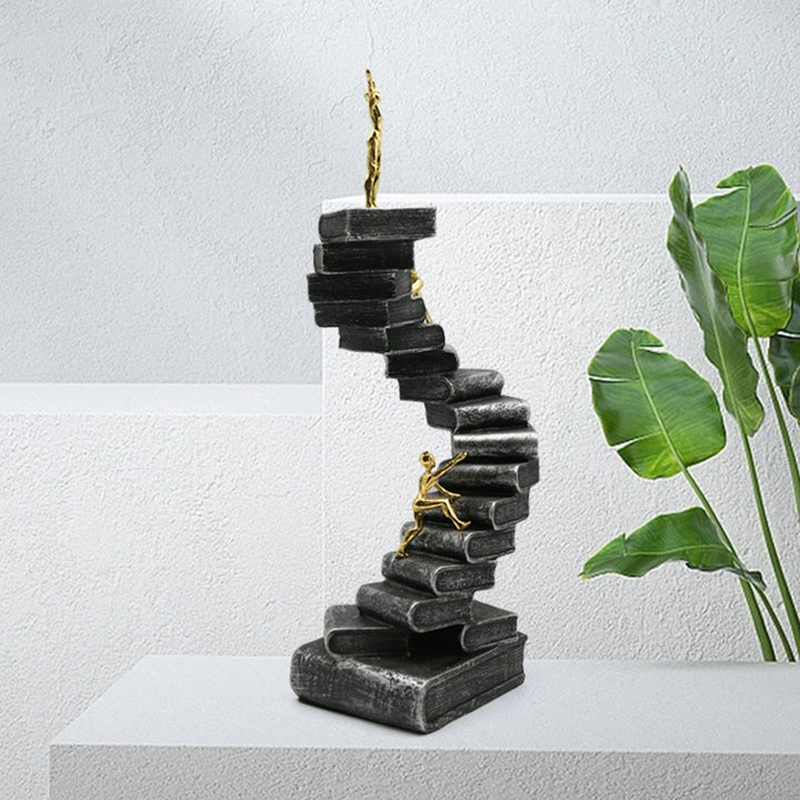 Inspirational Ladder Decorative Statue – Symbol of Teamwork and Ambition 2