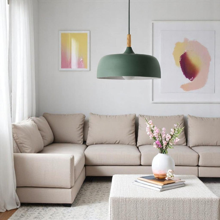 Japandi-Inspired Pendant Lamp with Matte Finish – Stylish Lighting for Dining or Kitchen Spaces 1