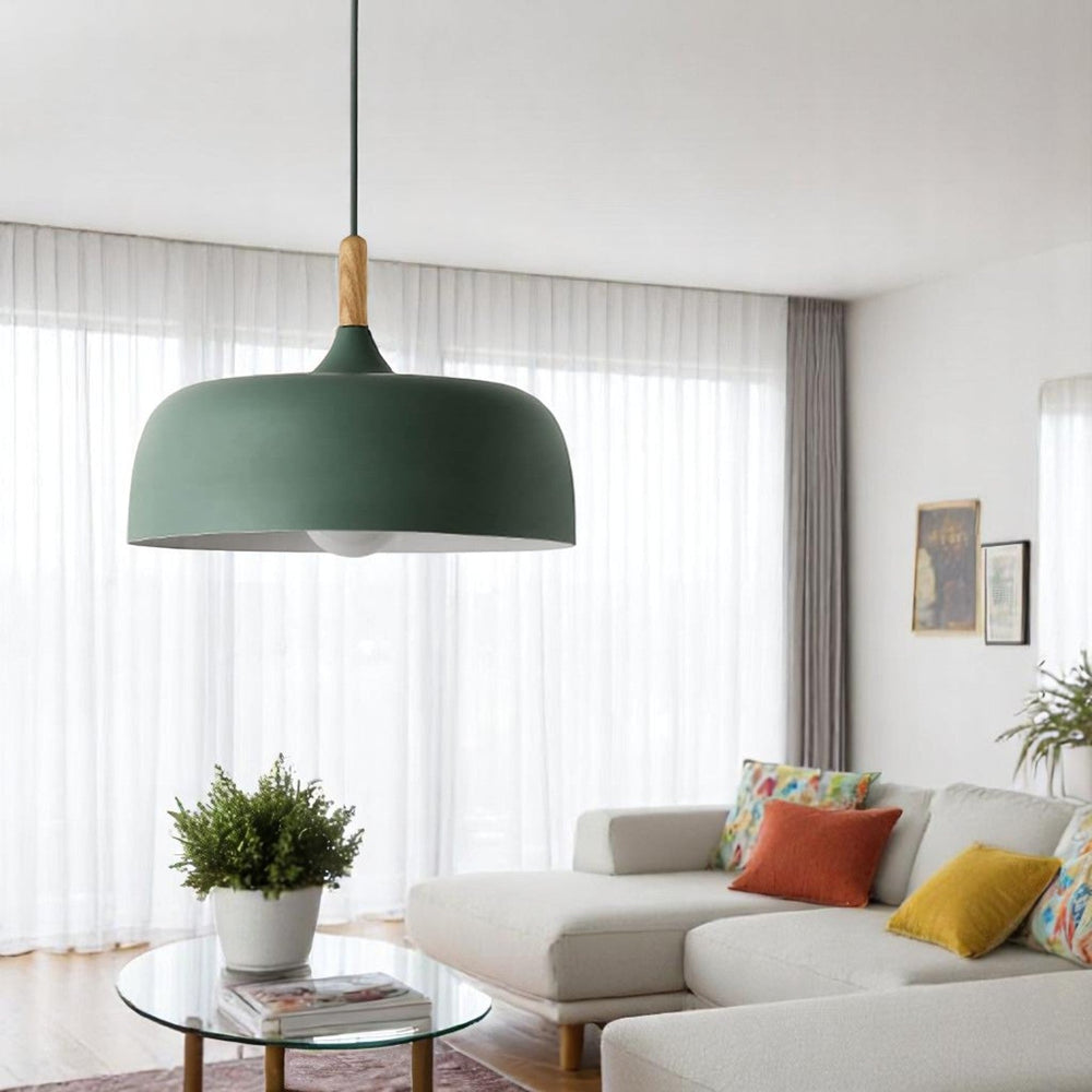 Japandi-Inspired Pendant Lamp with Matte Finish – Stylish Lighting for Dining or Kitchen Spaces 2