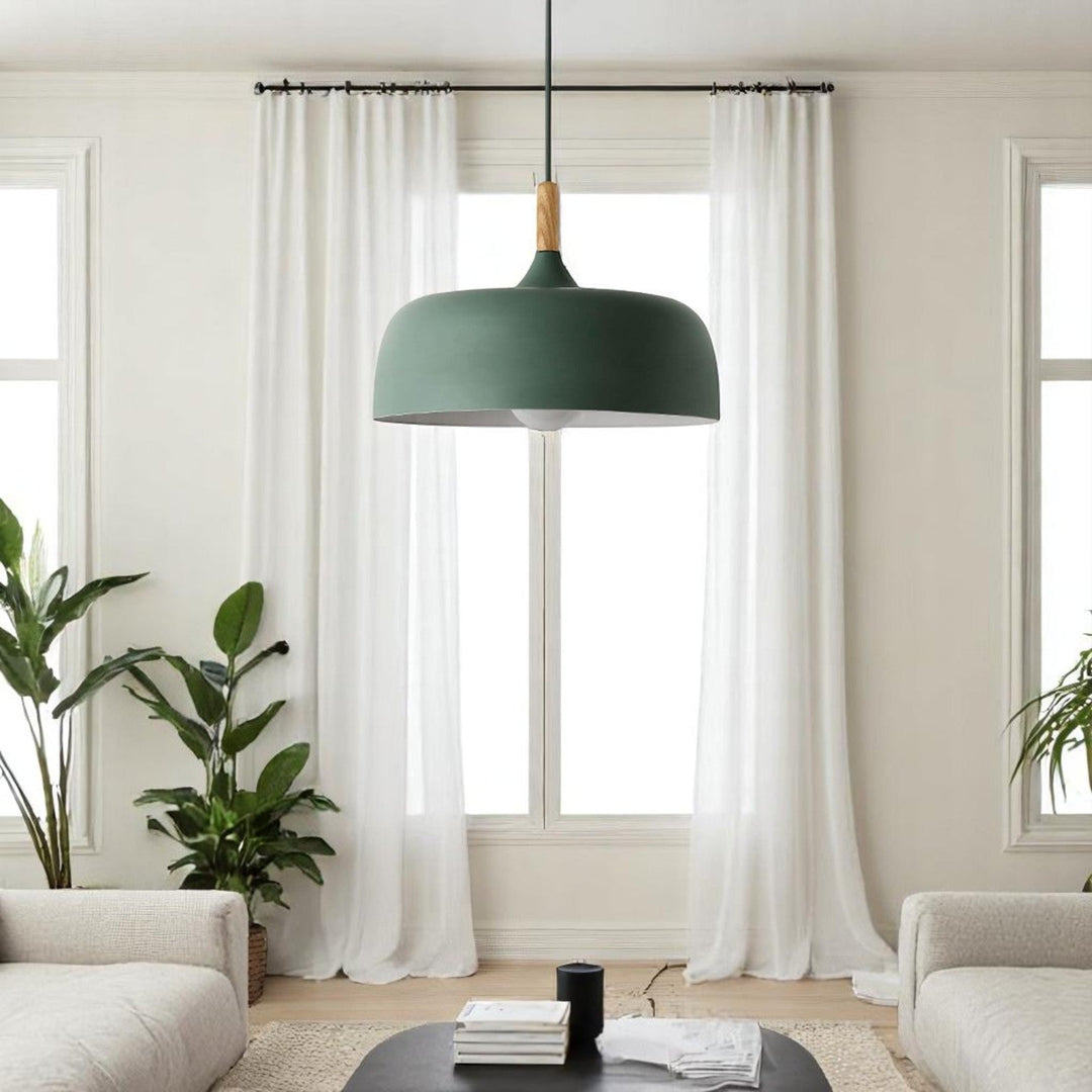 Japandi-Inspired Pendant Lamp with Matte Finish – Stylish Lighting for Dining or Kitchen Spaces 3