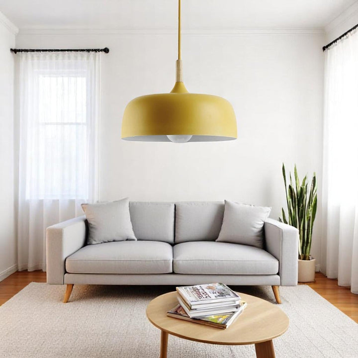 Japandi-Inspired Pendant Lamp with Soft Matte Finish – Modern Pendant Lighting for Dining or Living Spaces 3