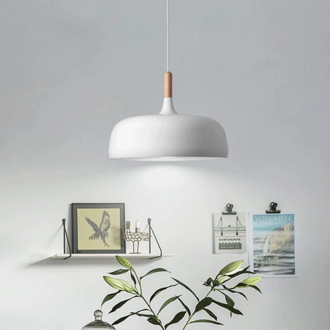 Japandi-Inspired Pendant Lamp with Soft Matte Finish – Modern Pendant Lighting for Dining or Living Spaces 3