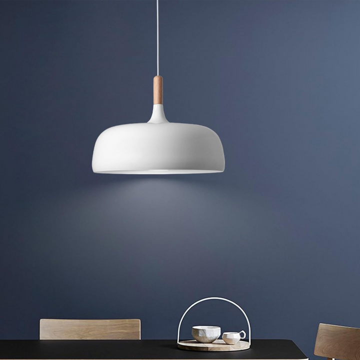 Japandi-Inspired Pendant Lamp with Soft Matte Finish – Modern Pendant Lighting for Dining or Living Spaces 4