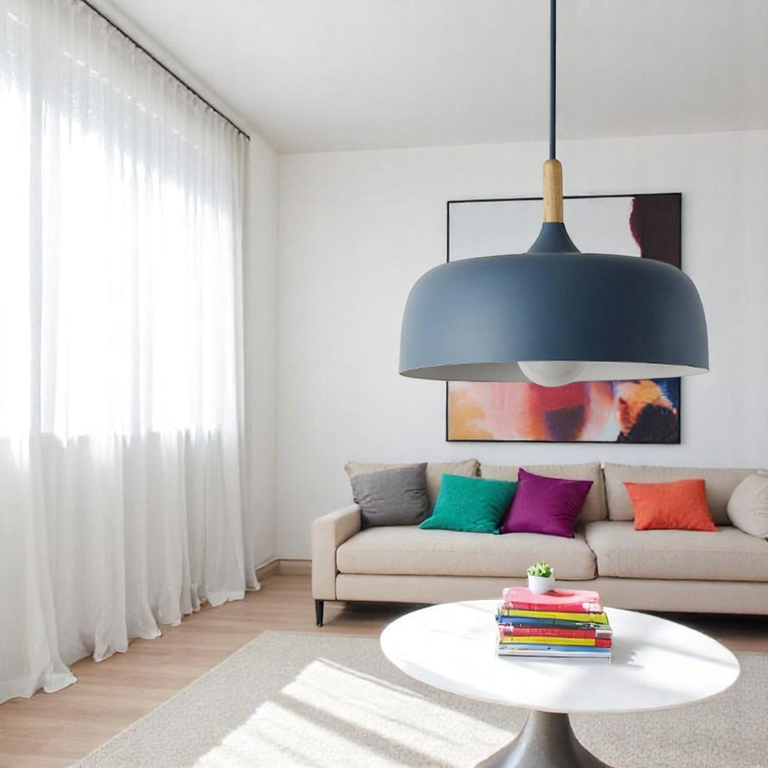 Japandi-Inspired Pendant Lamp with Soft Matte Finish – Stylish Pendant Lighting for Dining or Living Spaces 3