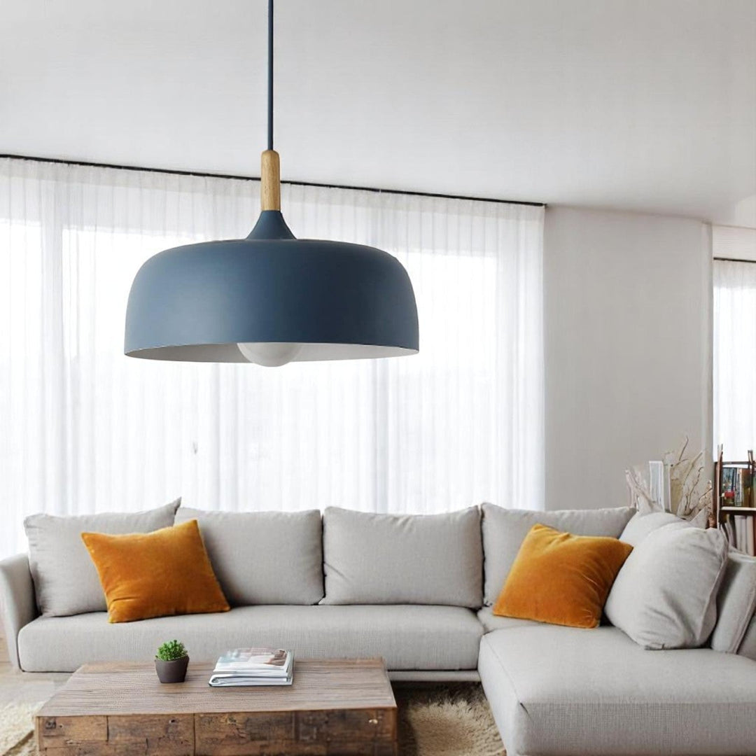 Japandi-Inspired Pendant Lamp with Soft Matte Finish – Stylish Pendant Lighting for Dining or Living Spaces 4