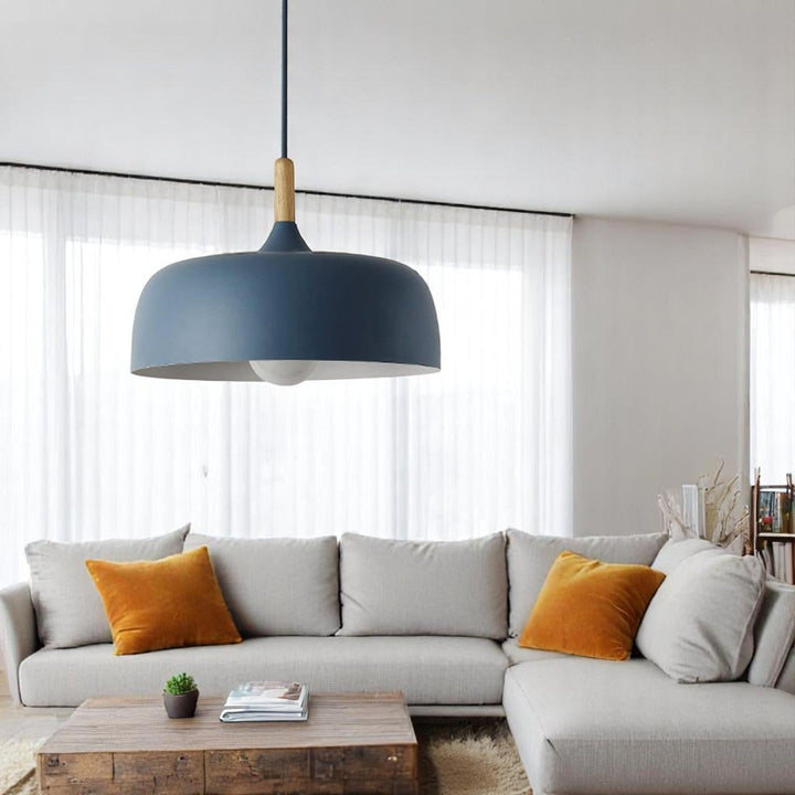 Japandi-Inspired Pendant Lamp with Soft Matte Finish – Stylish Pendant Lighting for Dining or Living Spaces 4