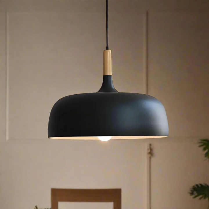 Japandi-Inspired Pendant Lighting with Soft Matte Finish – Modern Hanging Light for Dining or Living Spaces 1