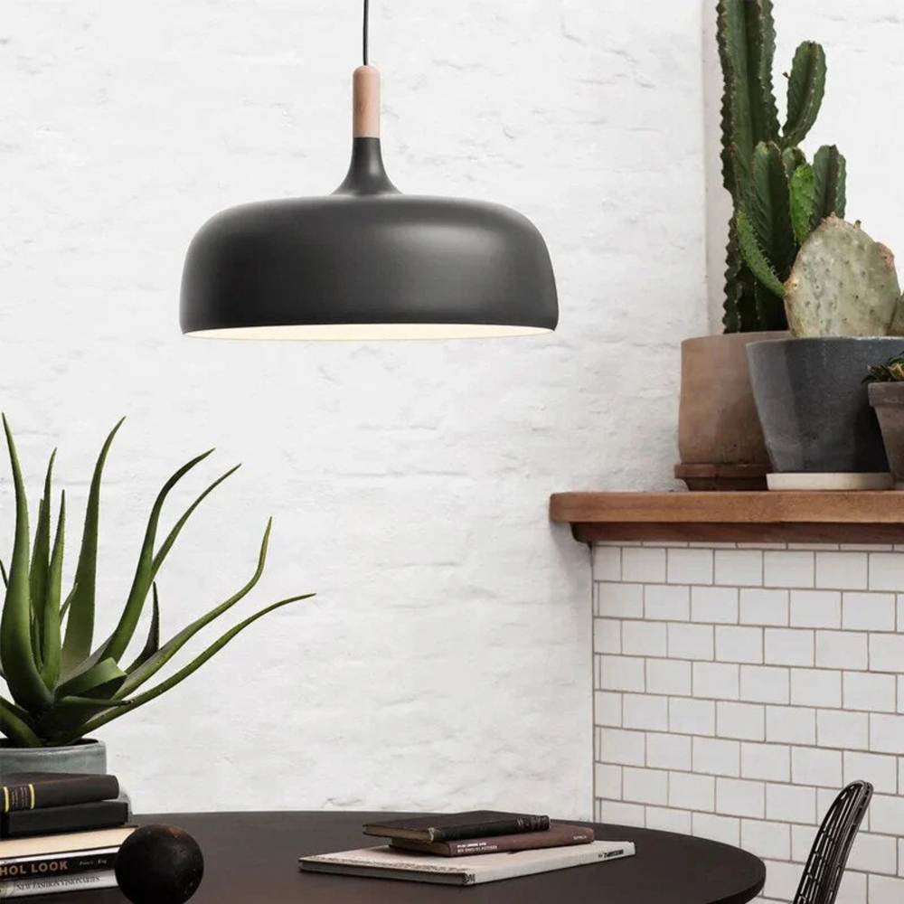 Japandi-Inspired Pendant Lighting with Soft Matte Finish – Modern Hanging Light for Dining or Living Spaces 2