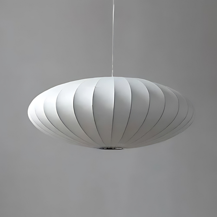 Japandi Silk Pendant Lamp for Elegant Illumination – Perfect Hanging Lights for Dining or Living Room 5