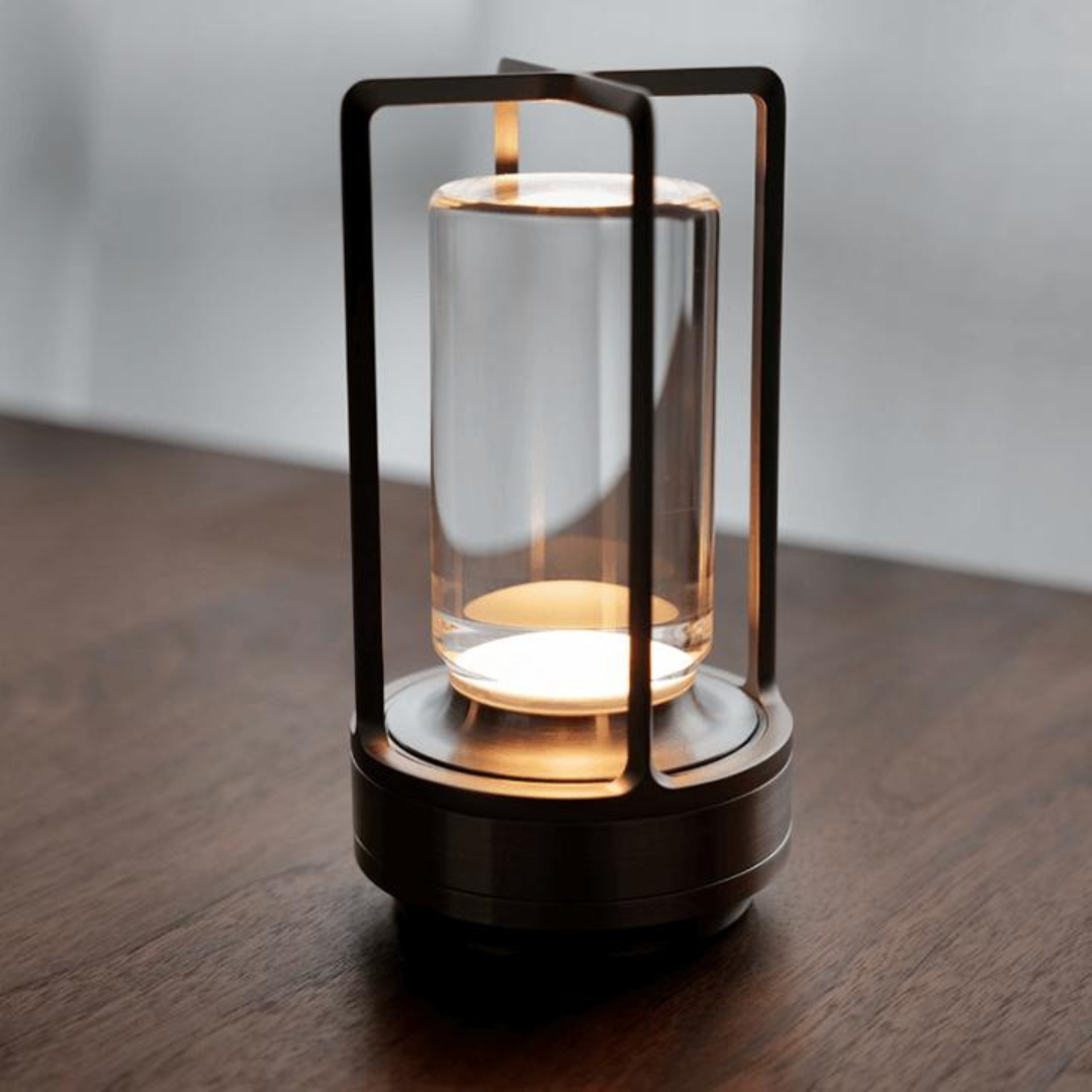 Klarako Crystal Lantern with Touch Control – Elegant Garden or Home Lighting Solution 0