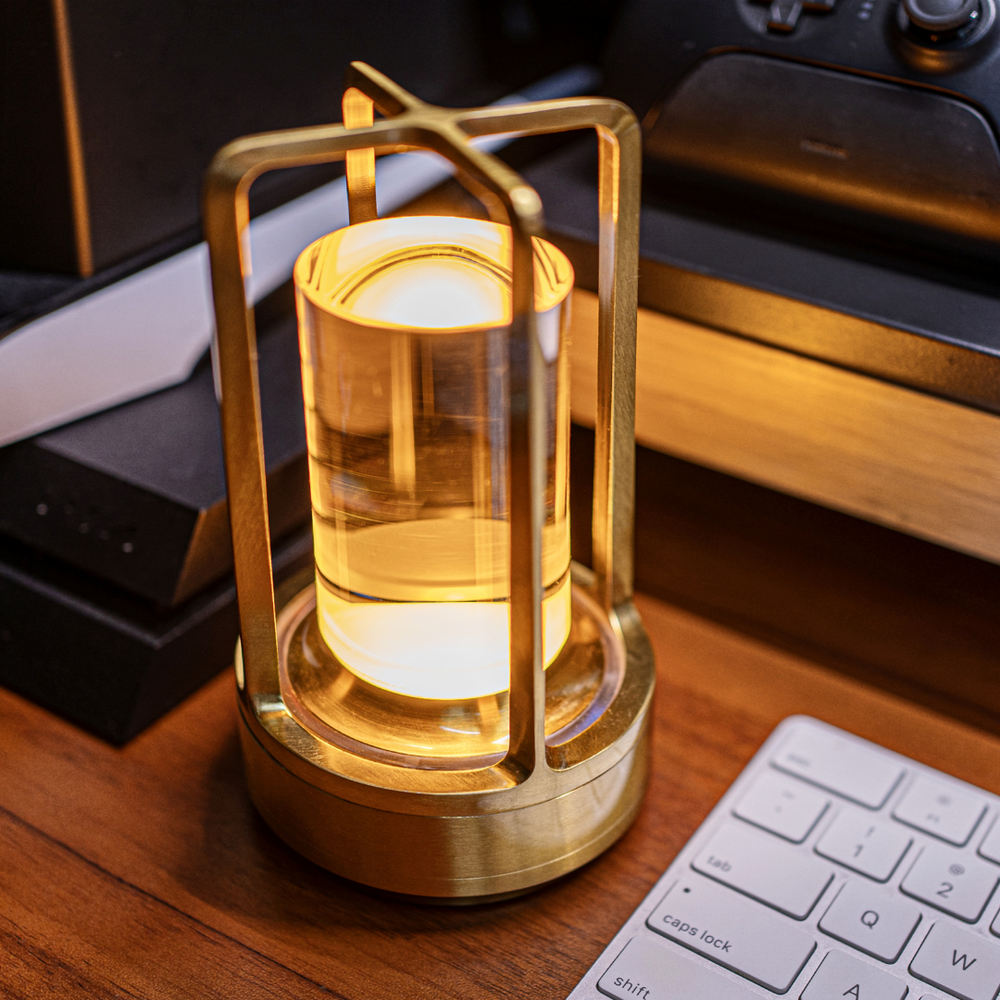 Klarako Crystal Lantern with Touch Control – Elegant Garden or Home Lighting Solution 1