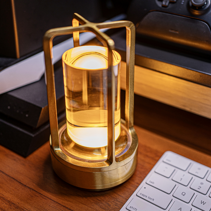 Klarako Crystal Lantern with Touch Control – Elegant Garden or Home Lighting Solution 1