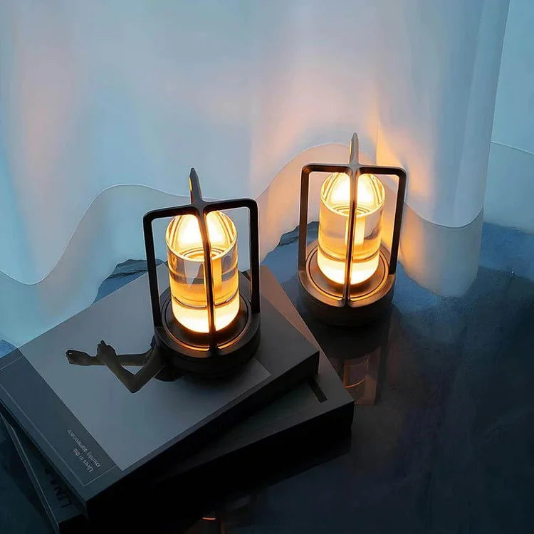 Klarako Crystal Lantern with Touch Control – Elegant Garden or Home Lighting Solution 2