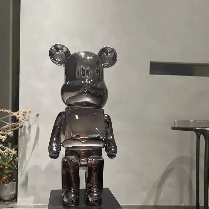 Large Bear Sculpture in High-Quality Resin – Captivating Art for Home or Office 3
