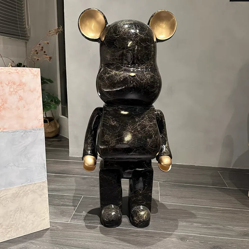 Large Bear Sculpture in High-Quality Resin – Captivating Art for Home or Office 4