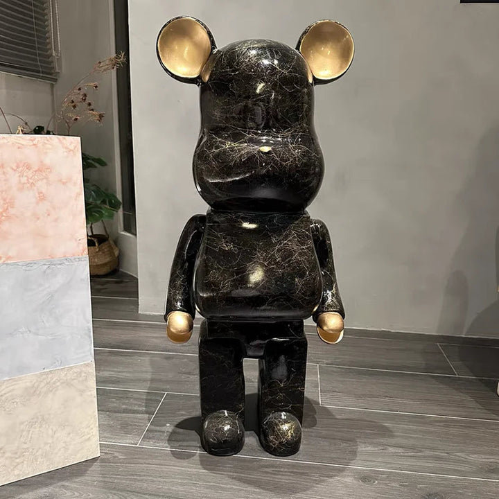 Large Bear Sculpture in High-Quality Resin – Captivating Art for Home or Office 4