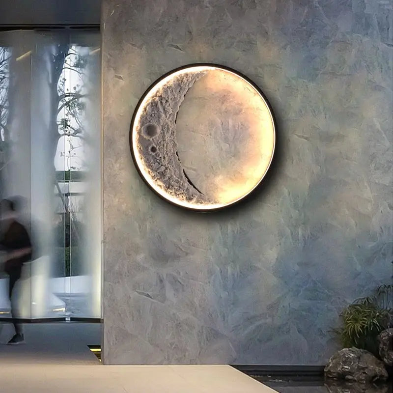 Luna Outdoor Wall Light with Celestial Design – Durable and Waterproof for Exterior Spaces 1