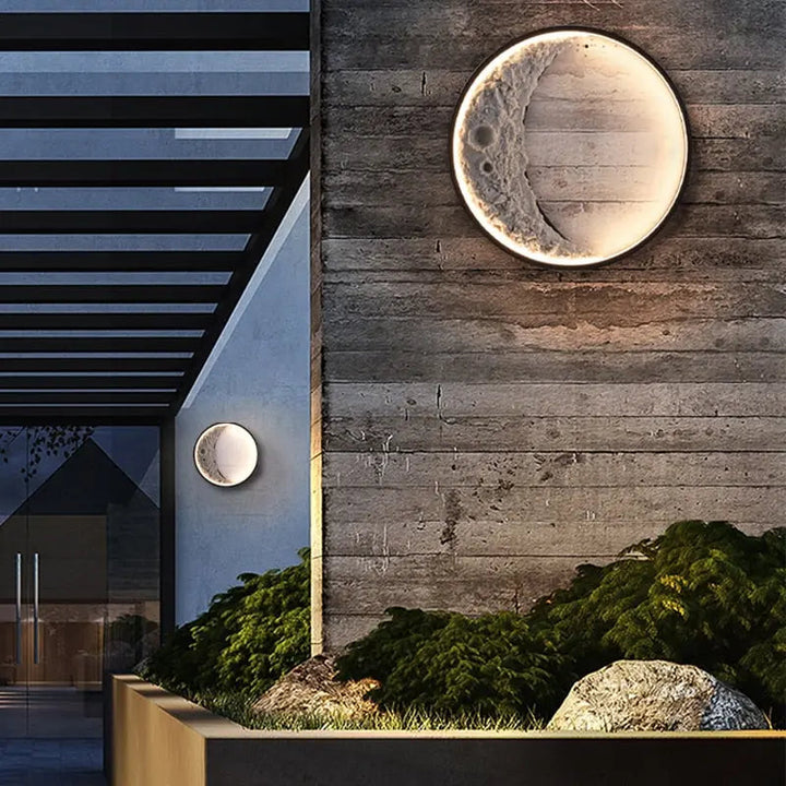 Luna Outdoor Wall Light with Celestial Design – Durable and Waterproof for Exterior Spaces 2
