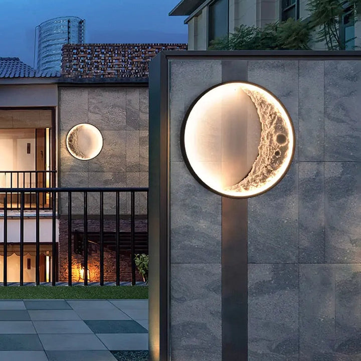 Luna Outdoor Wall Light with Celestial Design – Durable and Waterproof for Exterior Spaces 3