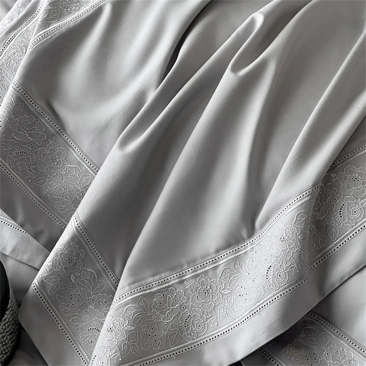 Luxurious 800TC Egyptian Cotton Bedding Set – Soft Duvet Cover and Sheets for Queen or King Size 5
